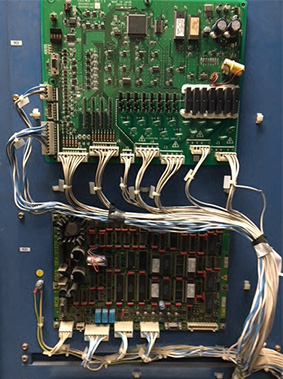 panel de control de MCS 321